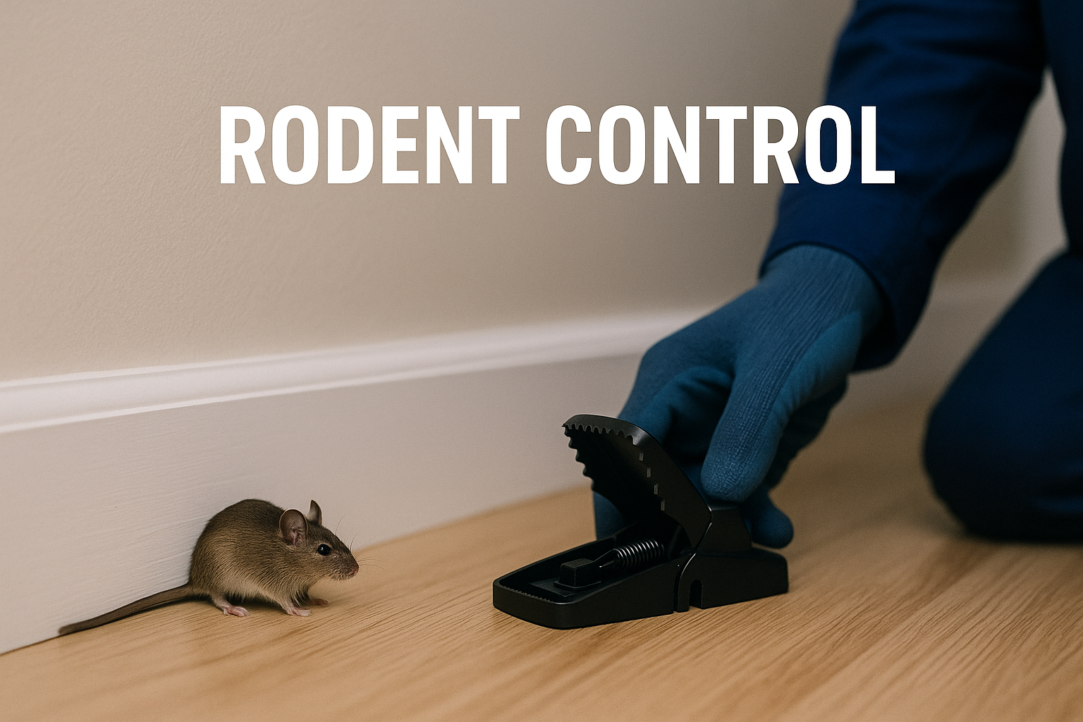 Rat Control work by Terminator Pest Control