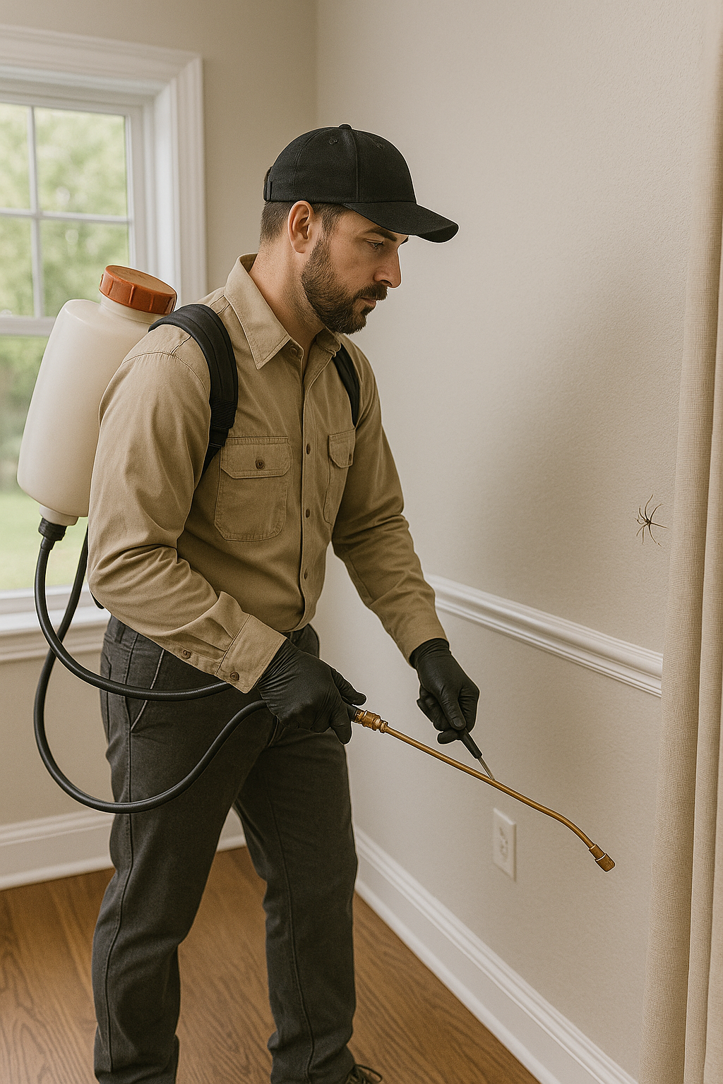 Spider Control work by Terminator Pest Control