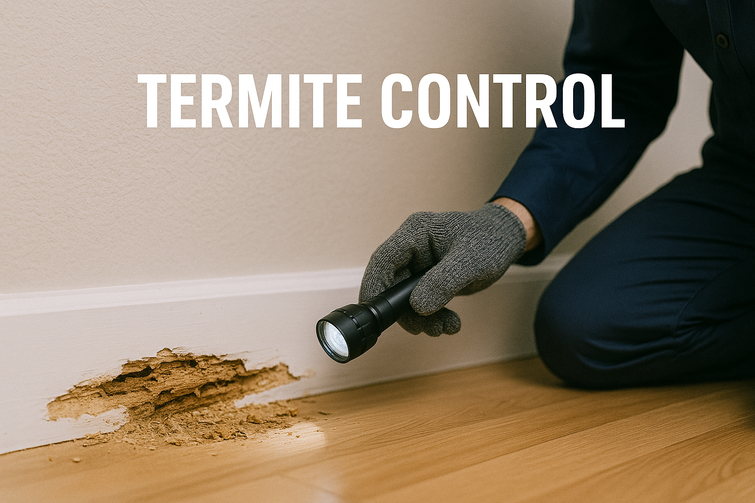 Termite Control work by Terminator Pest Control