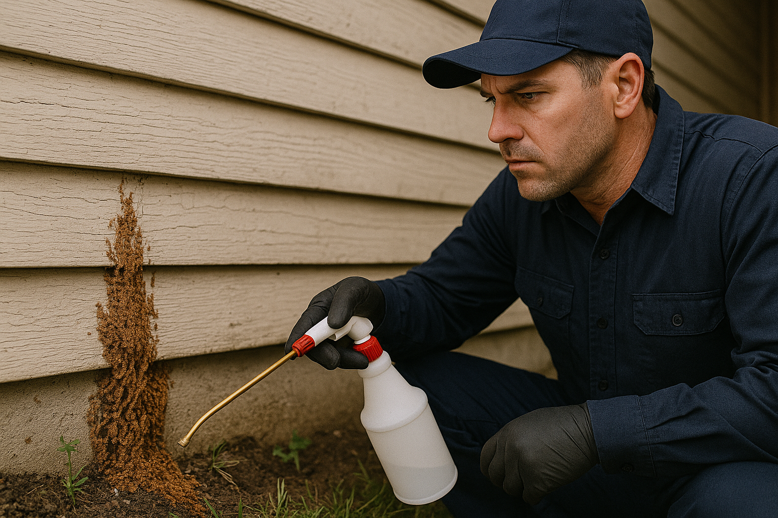 Termite Control work by Terminator Pest Control